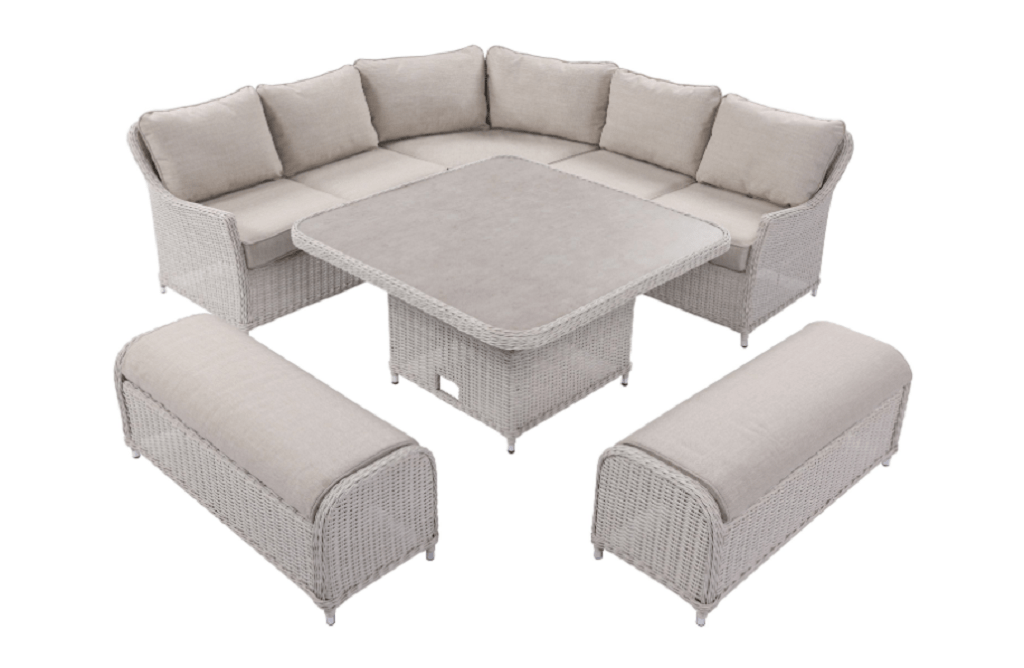 Trowell Garden Centre Antigua Corner Casual Garden Furniture Set