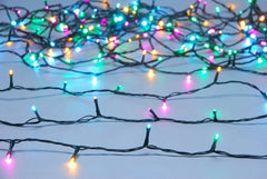 Festive String Lights Christmas Festive Aurora Timer String Lights 100L B/O