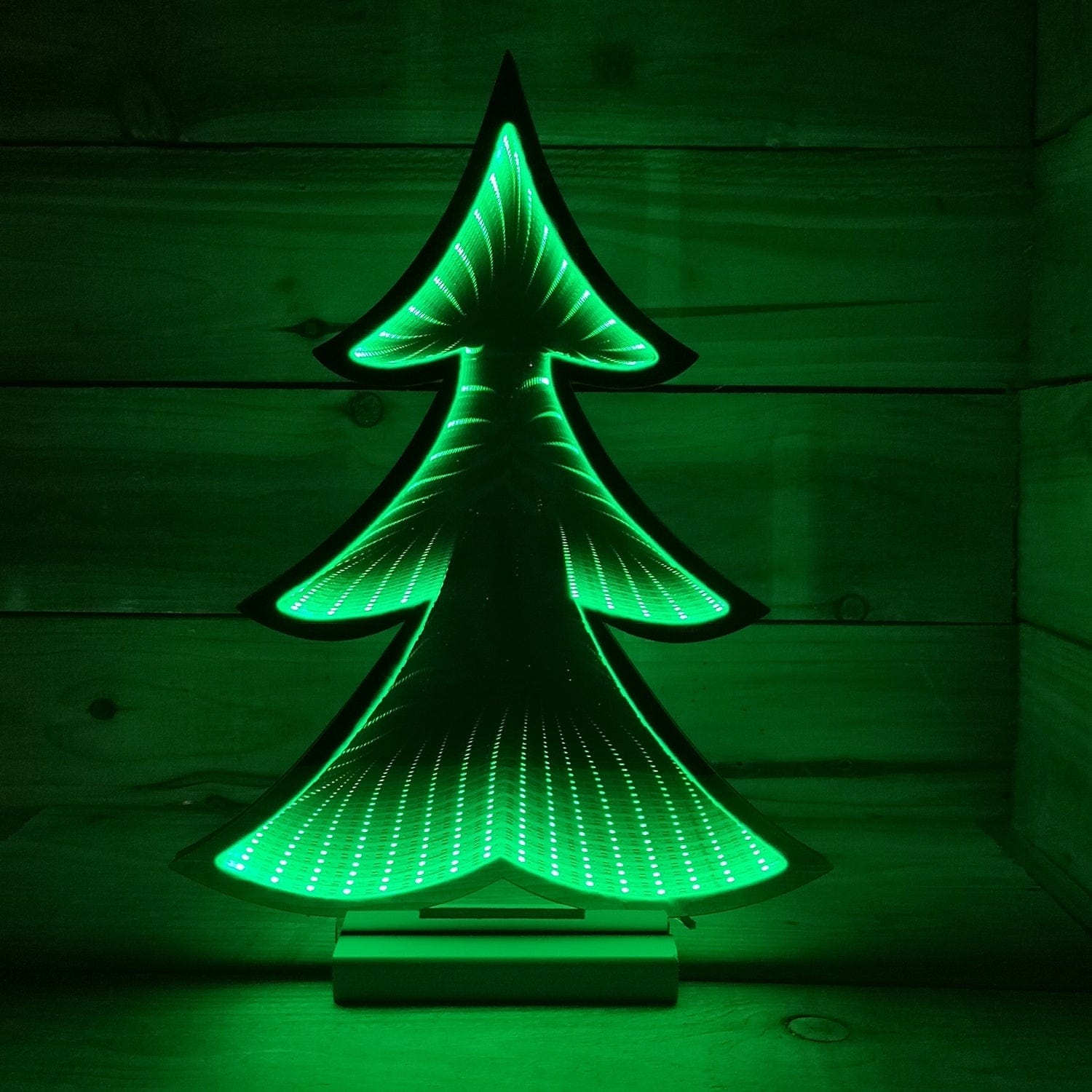 Festive Infinity Lighting Festive Lit Infinity Christmas Tree 40cm