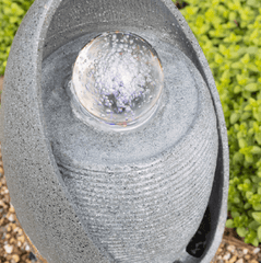 Kaemingk Water Feature Kaemingk Oval Spinning Ball LED Water Feature