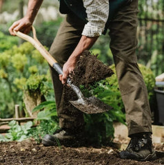 Trowell Garden Centre Garden Tools Kent & Stowe Carbon Steel Border Spade 104cm Length