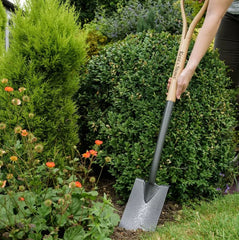 Trowell Garden Centre Garden Tools Kent & Stowe Carbon Steel Border Spade 104cm Length