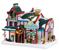 Lemax Santa's Wonderland Lighted Buildings Lemax Arctic Animal Sanctuary Decoration