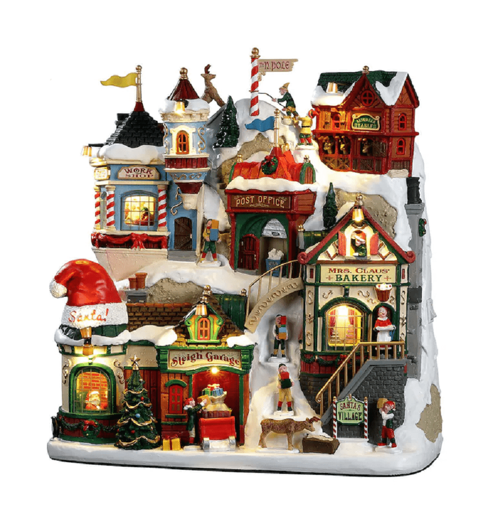 Lemax Santa's Wonderland Lighted Buildings Lemax Santa's Village Decoration