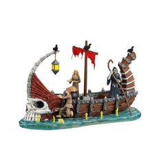 Lemax Spooky Town Table Accents Lemax Spooky Town - Ferry On River Styx