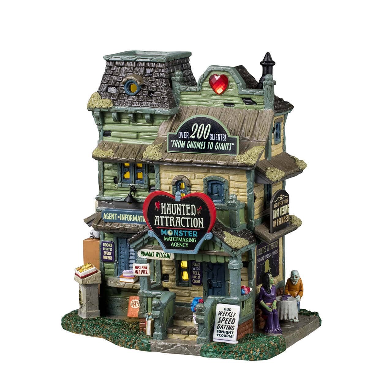 Lemax Spooky Town Lighted Buildings Lemax Spooky Town - Haunted Attraction