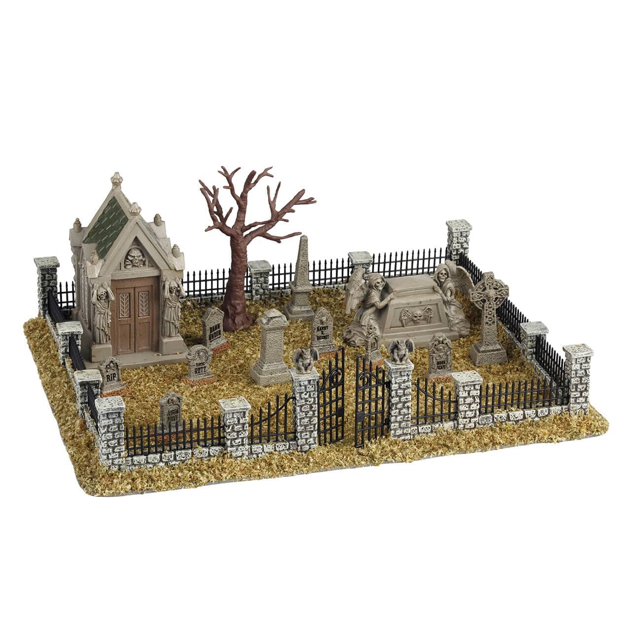 Lemax Spooky Town - Haunted Souls Graveyard, Set Of 14