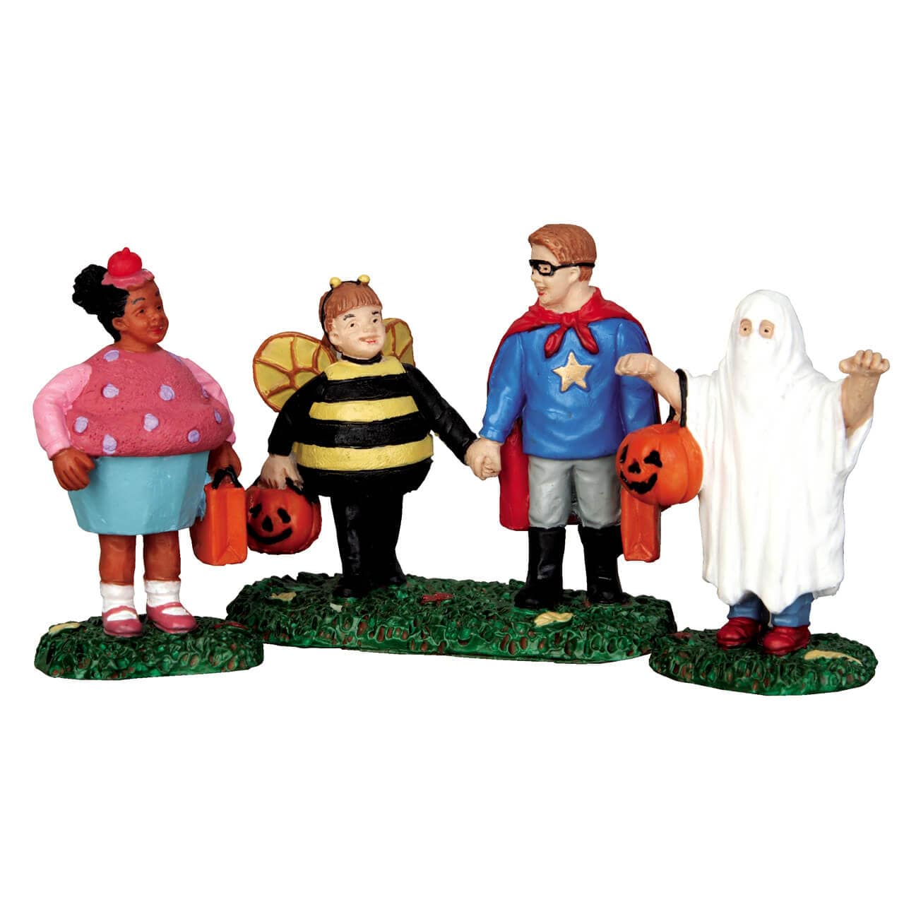 Lemax Spooky Town Figurines Lemax Spooky Town - New Trick Or Treaters, Set Of 3