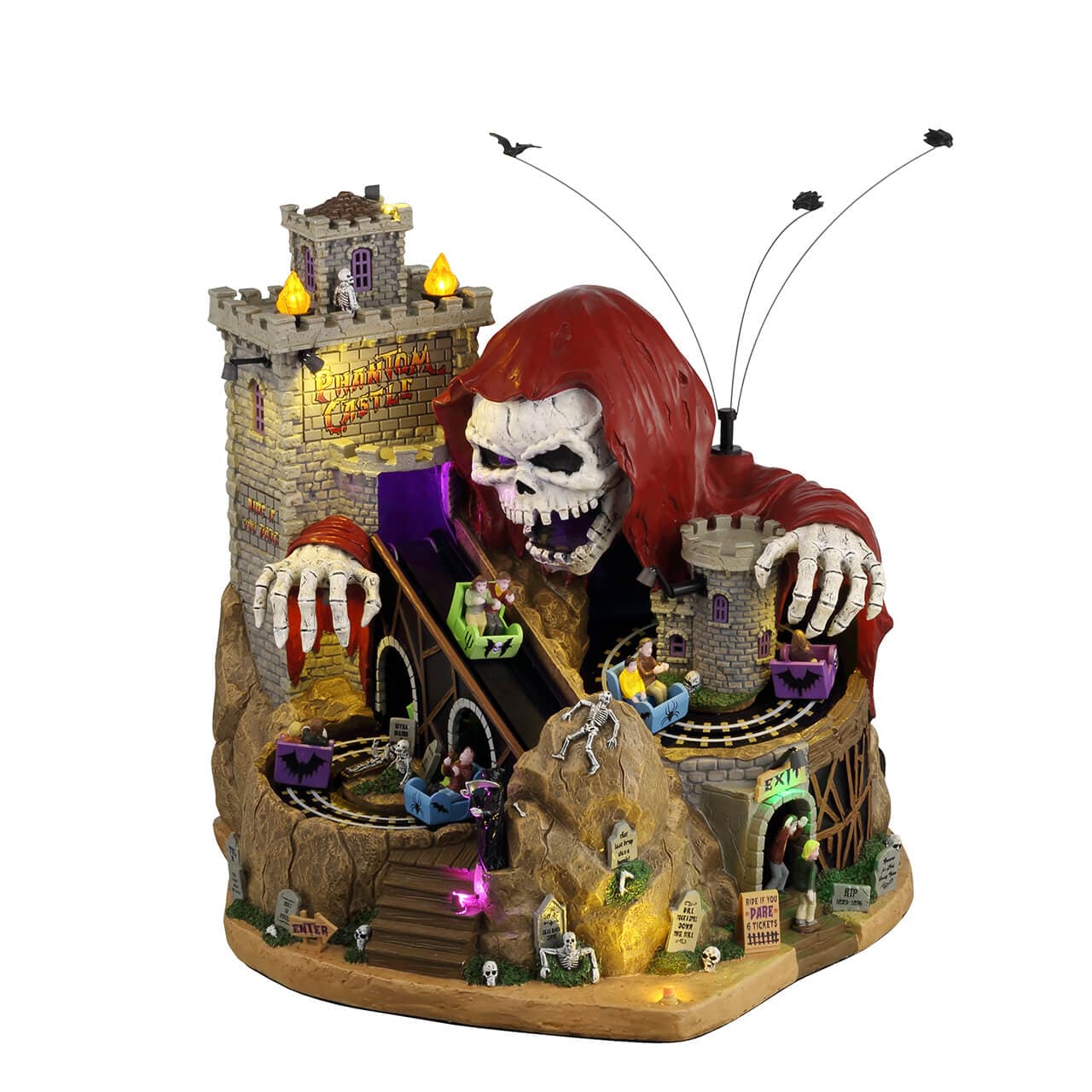 Lemax Spooky Town Sights and Sounds Lemax Spooky Town - Phantom Castle, With 4.5V Adaptor