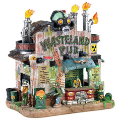 Lemax Spooky Town Lighted Buildings Lemax Spooky Town - Wasteland Pub, With 4.5V Adaptor