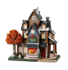 Lemax Harvest Crossing Lighted Buildings Lemax The Merry Maple Leaf Decoration