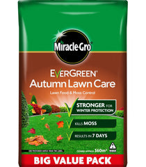 Evergreen Garden Care Autumn Lawn Care Miracle Gro Evergreen Autumn Lawn Care 360sqm