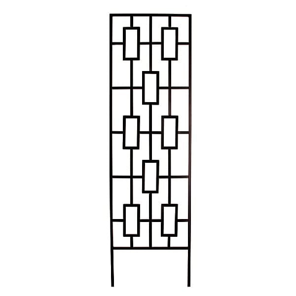 Panacea Topiary Trellis Panacea 1.5m Contemporary Trellis Black