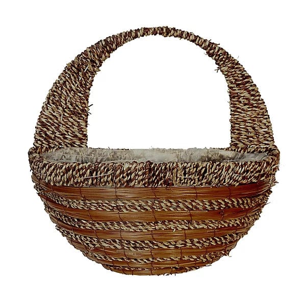 Panacea Planters & Pots Panacea 16" Fern and Rope Wall Basket