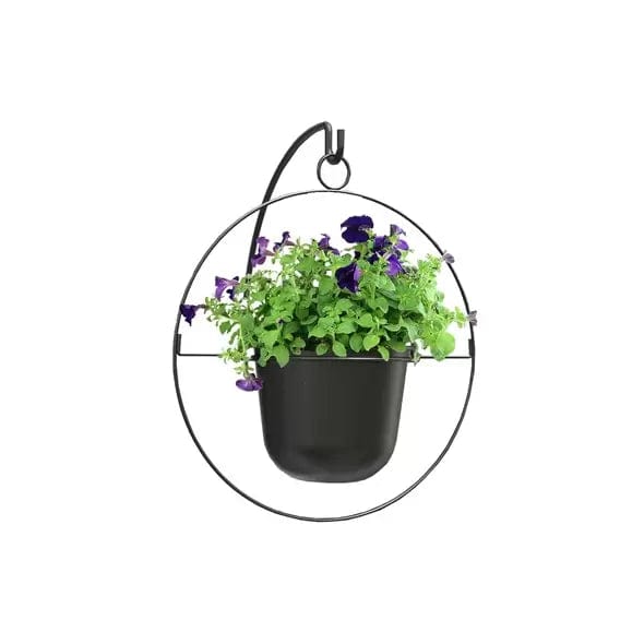 Panacea Hanging Baskets Panacea Modern Farmhouse Round Ring Hanging Orb