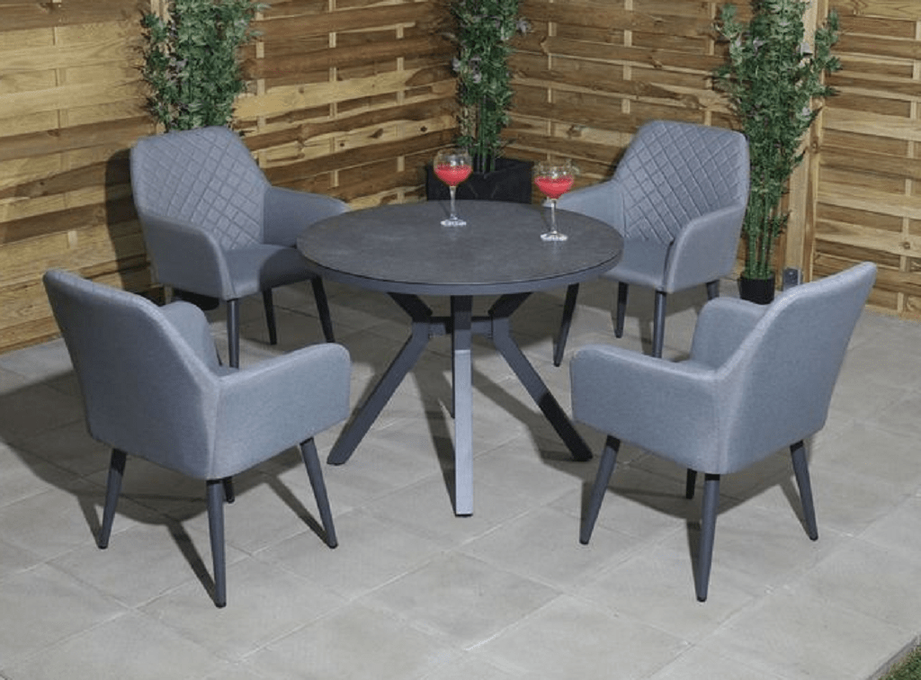 Pembrook Garden Furniture Set Pembrook Soho Round 4 Seater Garden Furniture Set