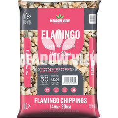 Meadow View Landscaping Premier Flamingo Chippings 14-20mm