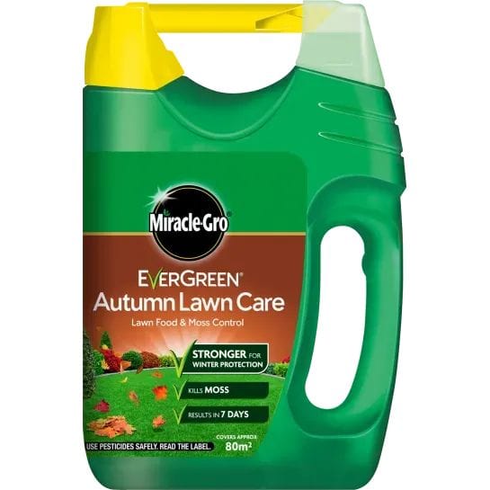 Evergreen Garden Care Autumn Lawn Care Scotts Miracle Gro Evergreen Autumn Lawn Care Spreader, 80m²