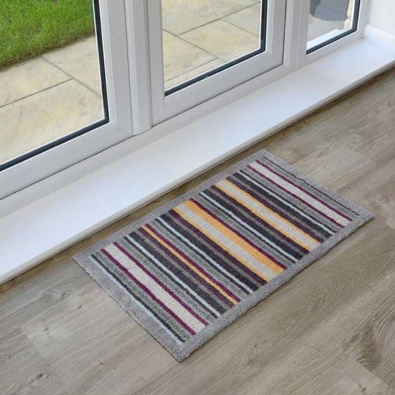 Smart Garden Door Mats Smart Garden ArtStripes Ritzy Rug 45 x 75cm