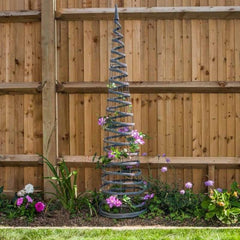 Smart Garden Obelisks Smart Garden Faux Rattan Obelisk 1.5m - Slate