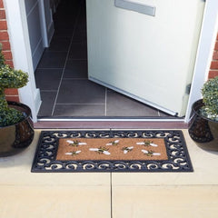 Smart Garden Door Mats Smart Garden Honey Bees Decoir Mat Insert 23 x 53cm