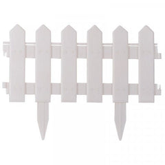 Smart Garden Garden Borders & Edging Smart Garden Picket Fence Edging, White, 20 x 160cm