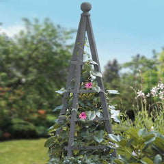 Smart Garden Obelisks Smart Garden Woodland Obelisk 1.5m - Slate Grey