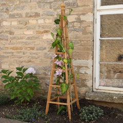 Smart Garden Obelisks Smart Garden Woodland Obelisk 1.5m - Tan