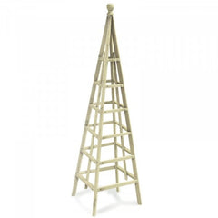 Smart Garden Obelisks Smart Garden Woodland Obelisk 1.9m - Tan