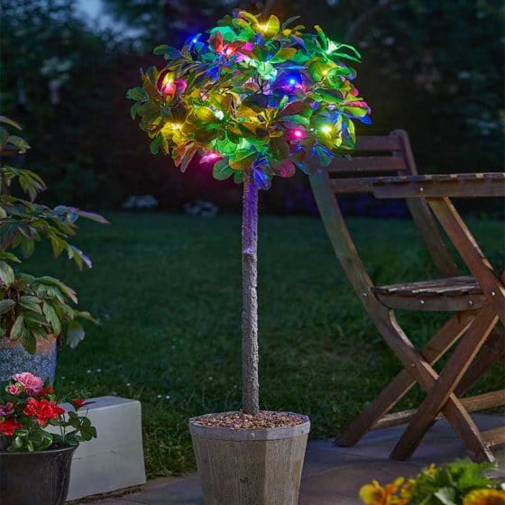 Smart Solar String Lights Smart Solar String Lights 100 LEDs Multi Coloured