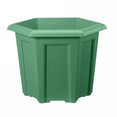 Stewart Garden Pots & Planters Stewart 40cm Regency Hexagonal Planter Green