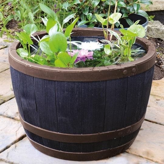 Stewart Garden Pots & Planters Stewart 61cm Blenheim Half Barrel Planter Copper