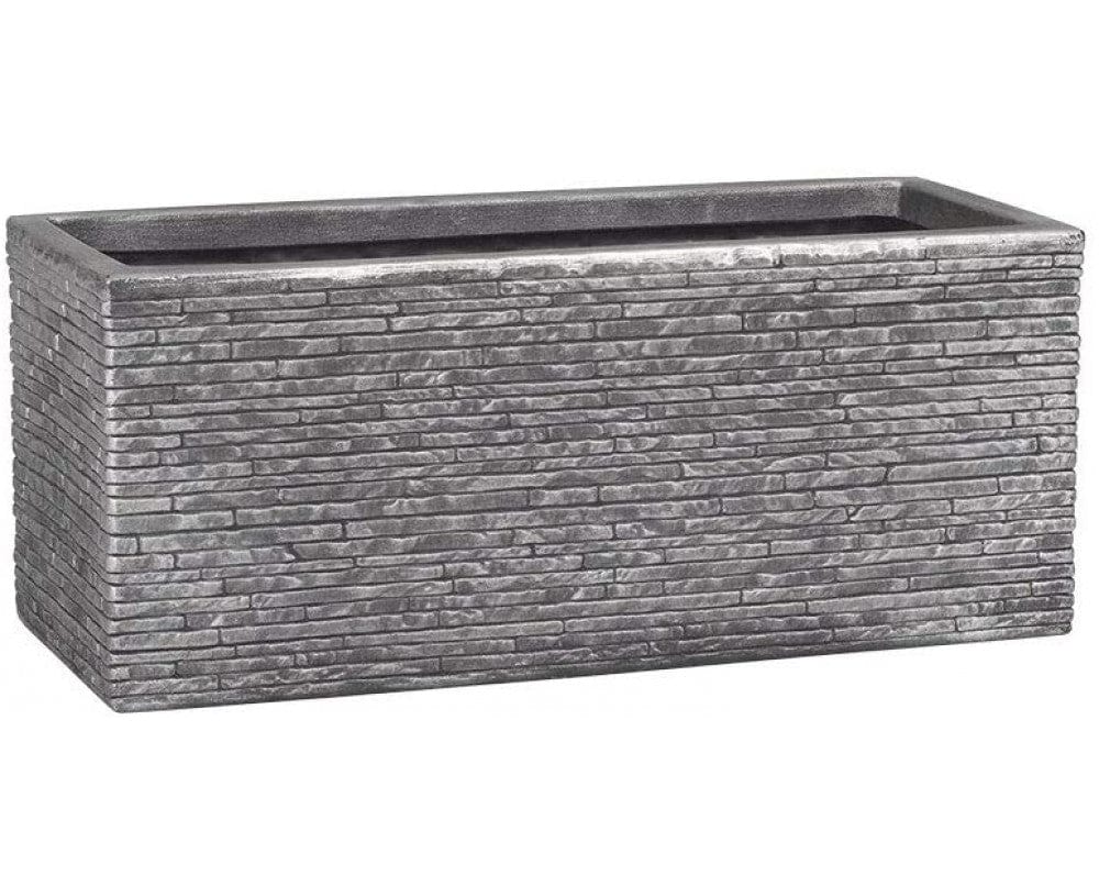 Strata Products Pots & Planters Strata Slate Trough - Pewter 60cm