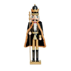 Three Kings Nutcrackers King Three Kings Caped Nutcracker Black/Gold XL 60cm