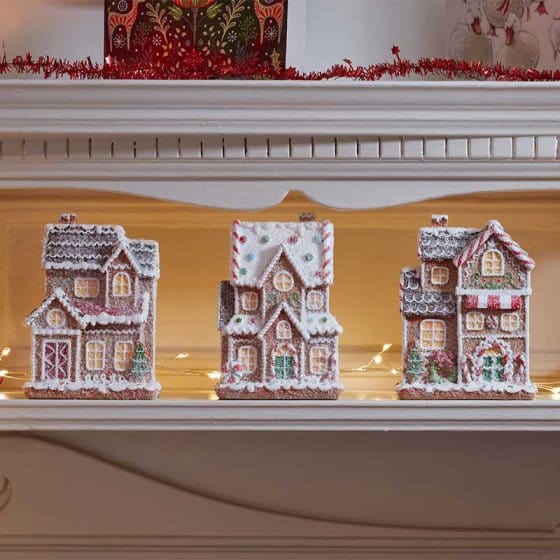 Three Kings Gingerbread Town House Assorted Designs