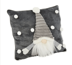 Three Kings Christmas Decor Three Kings Gonk Cushion Grey