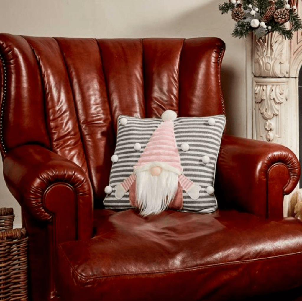 Three Kings Christmas Decor Three Kings Gonk Cushion Pink