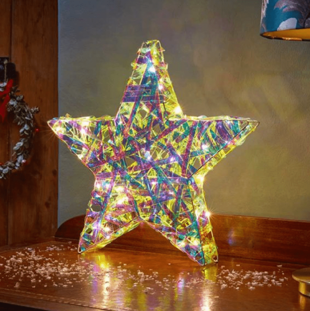 Three Kings Christmas Lit Decor Three Kings OpaLight Star