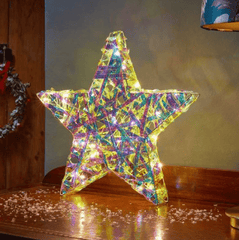 Three Kings Christmas Lit Decor Three Kings OpaLight Star