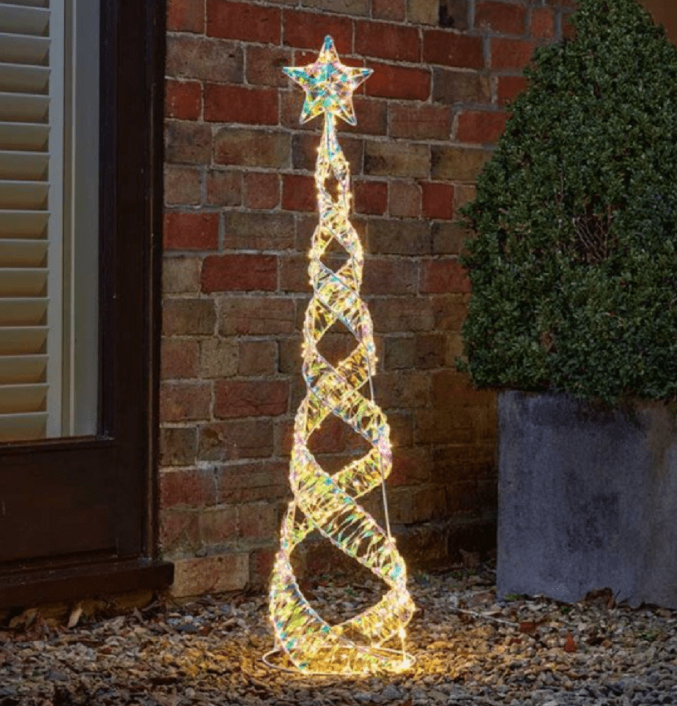 Three Kings Christmas Lit Decor Three Kings OpaLight Starbelisk 100cm