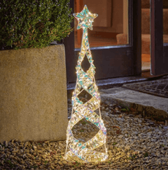 Three Kings Christmas Lit Decor Three Kings OpaLight Starbelisk 60cm