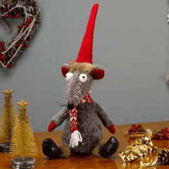 Three Kings Christmas Decor Three Kings Remi Rat Gonk Grey