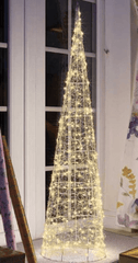 Three Kings Christmas Lit Decor Three Kings TreeCone Warm White