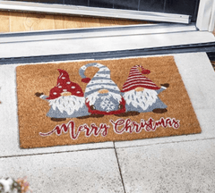 Three Kings Christmas Decor Three Kings We Three Gonks Decoir Door Mat