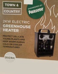 Town & Country Electric Heater Greenhouse Town & Country 2k Electric Greenhouse Heater