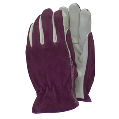 Town & Country Gardening Gloves Town & Country Deluxe Premium Leather & Suede Gloves Medium