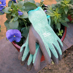 Town & Country Gardening Gloves Town & Country Mastergrip Pro Green Gloves Large