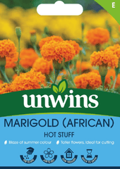 Unwins Seeds Unwins African Marigold Hot Stuff Seeds