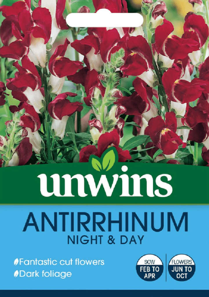 Unwins Seeds Unwins Antirrhinum Day & Night Seeds