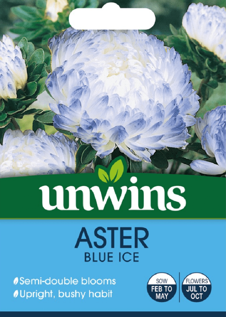 Unwins Seeds Unwins Aster Blue Ice Seeds